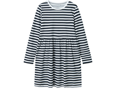 Name It bright white striped dress